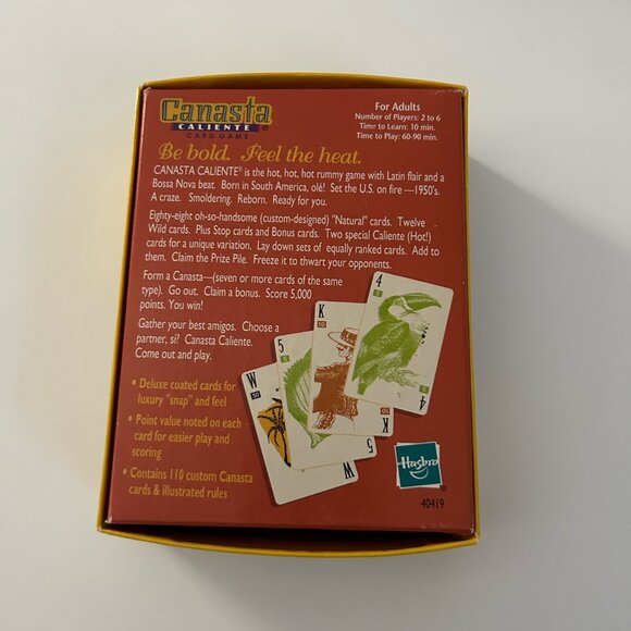 Canasta Caliente Card Game Complete With Instructions - Picture 2 of 3